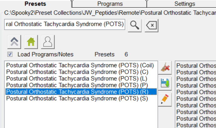 Postural Orthostatic Tachycardia Syndrome POTS