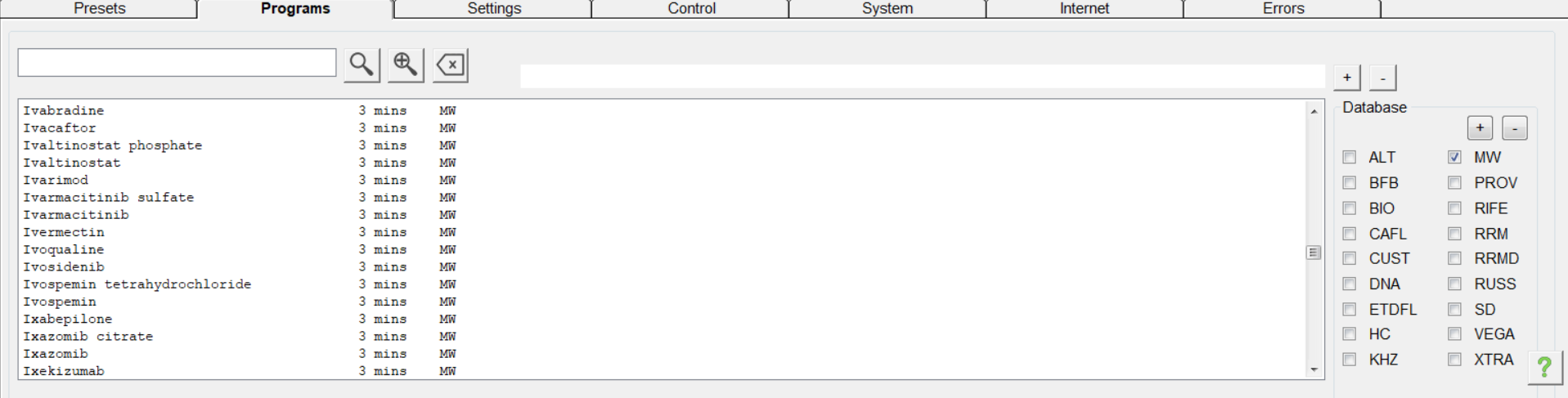 Spooky2 Programs